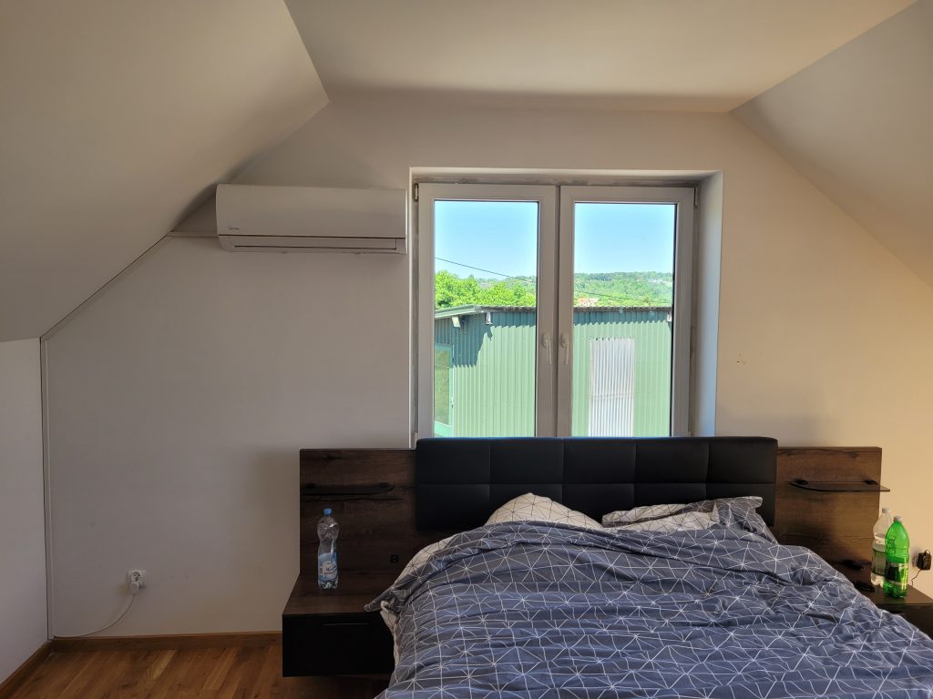 Wewnętrzna instalacja systemu klimatyzacji