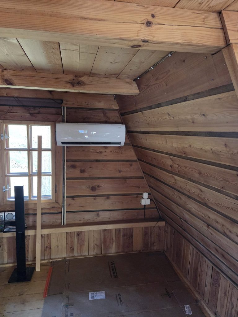 Instalacja klimatyzacji na ścianie